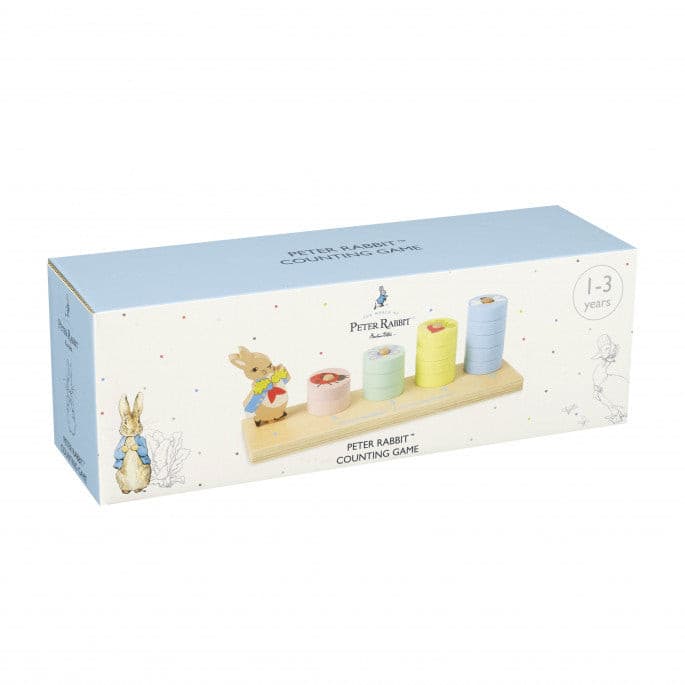 Peter Rabbit Wooden Counting Game.