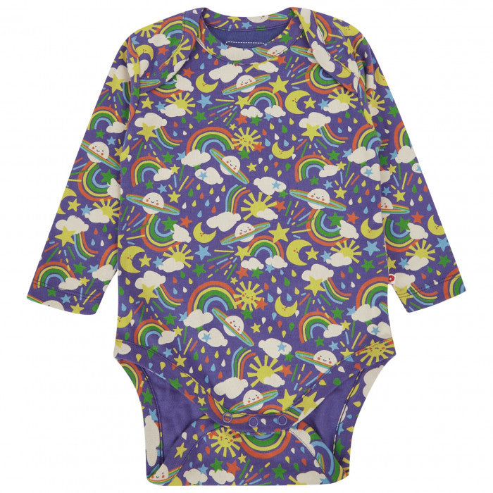 Cosmic Rainbow Weather Bodysuit.