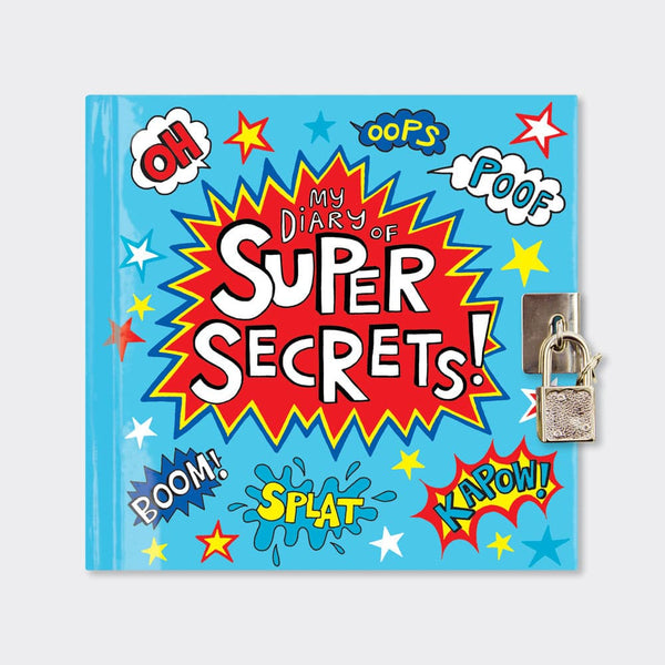 Super Secrets Lockable Diary.