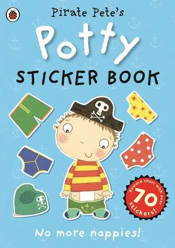 Pirate Pete Potty Sticker Book.