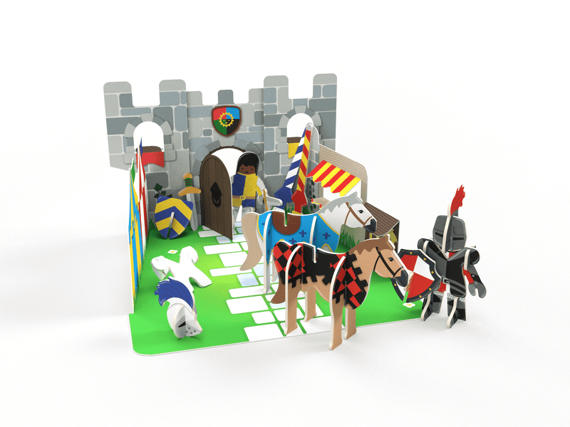 Knights Castle Play Set.
