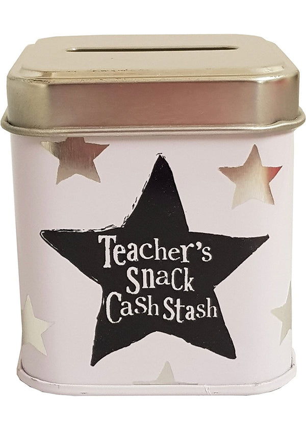 Teacher’s Snack Cash Tin.