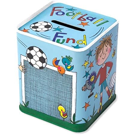 Football Fund Money Box.