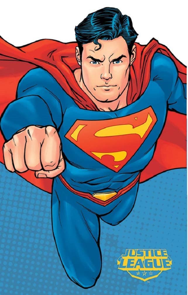 superman die cut notebook justice league