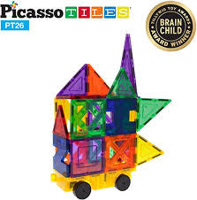Picasso Tiles 26 Piece Magnetic Tiles