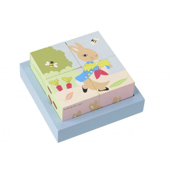 Peter Rabbit Wooden Puzzle Blocks.