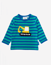 Organic Cotton Digger Applique Lift The Flap T-Shirt.