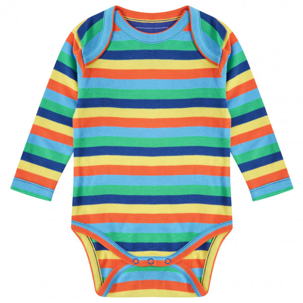 Rainbow Stripes Bodysuit.