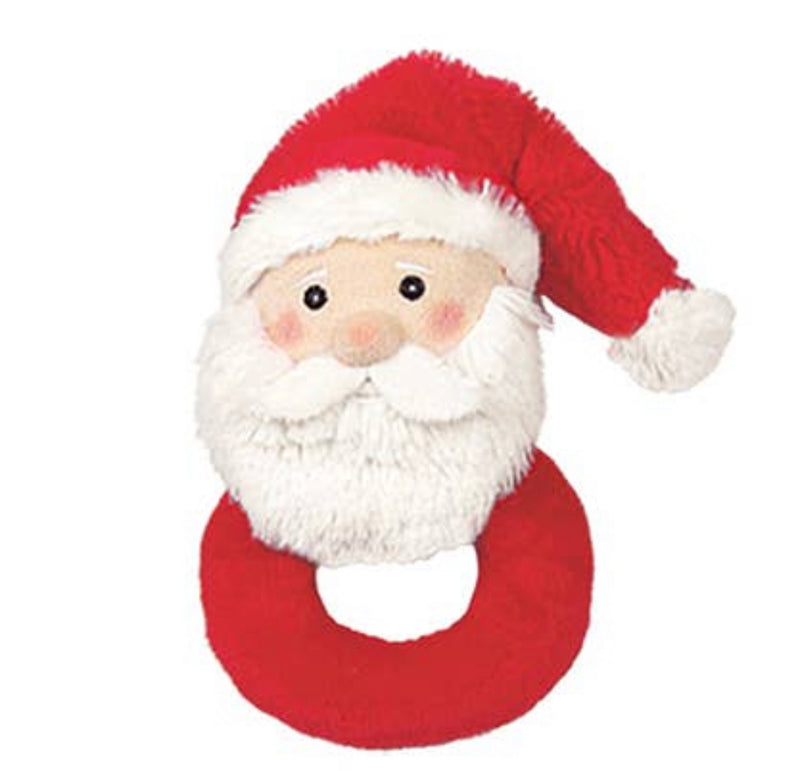 Father Christmas Ring Rattle.