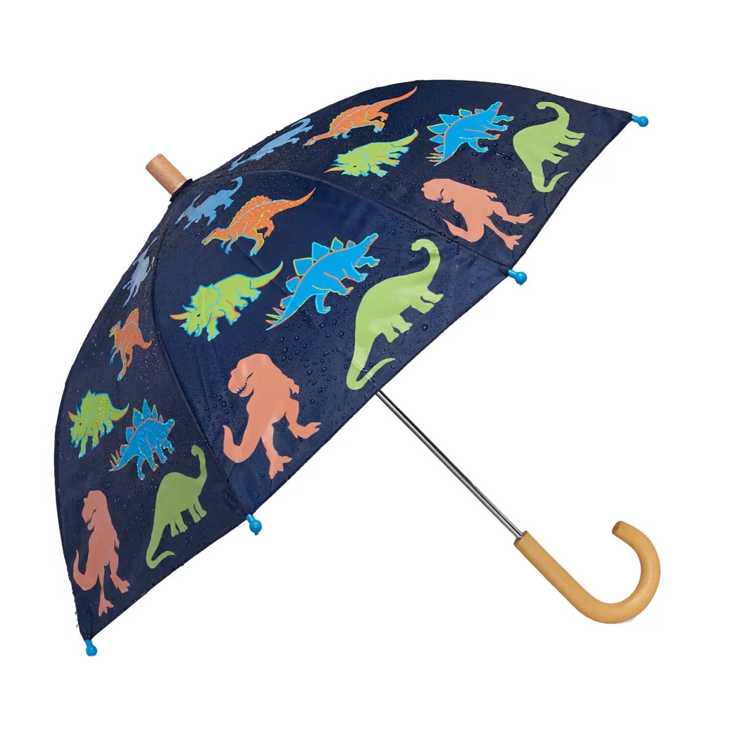 Hatley Dinosaur Colour Changing Umbrella Dinosaurs fill with colour when wet