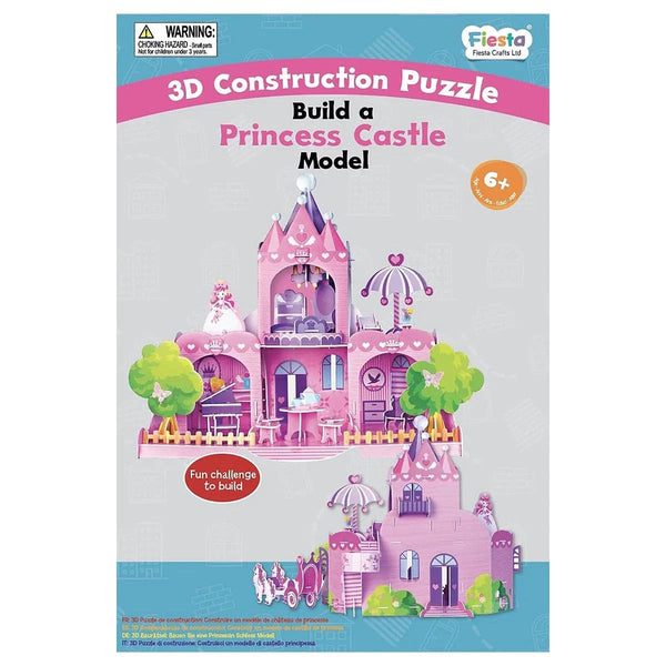 Princess Castle 3D Construction Craft.