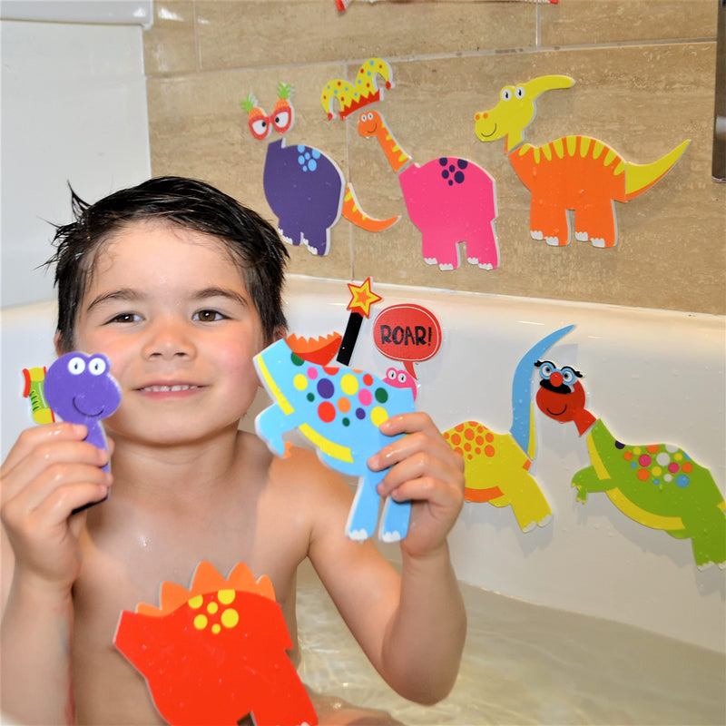 Dinosaurs Bath Time Stickers.