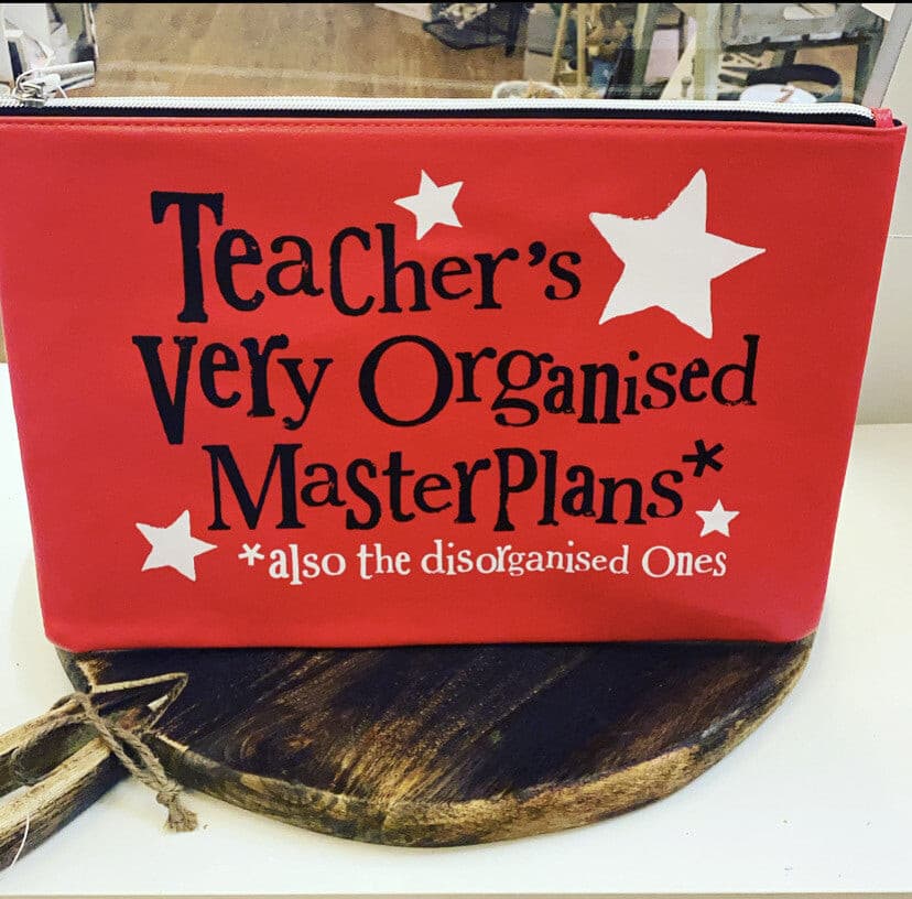 Teachers Very Organised Master Plans A4 Wallet.