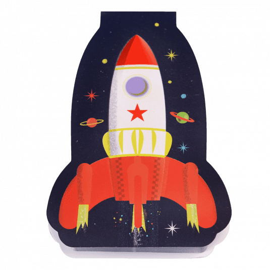 Space Rocket Notebook.