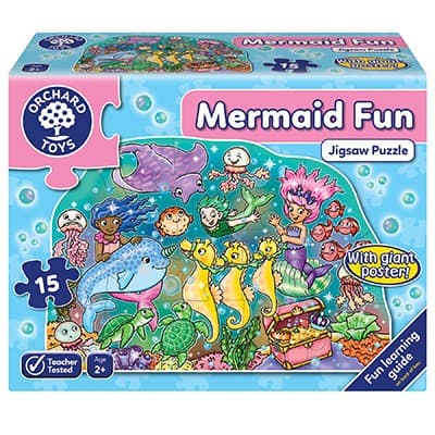 Mermaid Fun Jigsaw Puzzle.