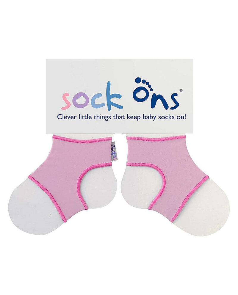 Sock Ons Baby socks keep on pink