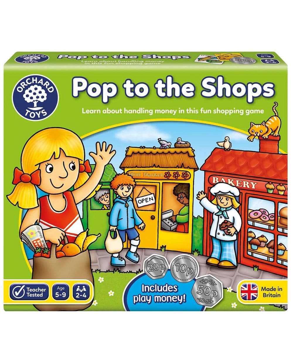 Pop to the Shops Board Game.