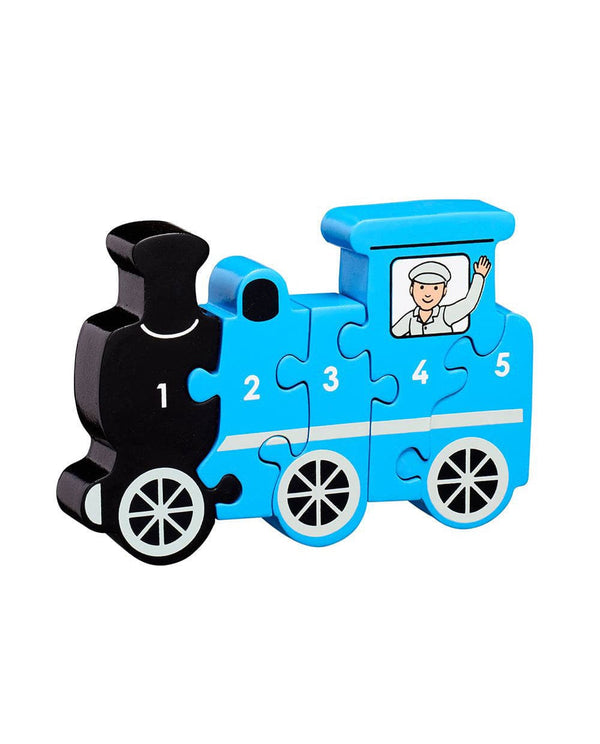 Lanka kade Wooden Train Counting Puzzle