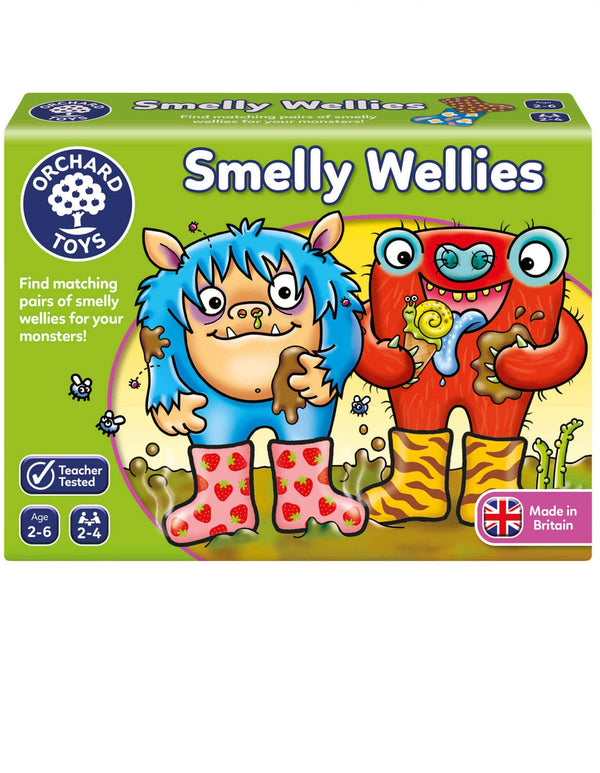 orchard toys smelly wellies